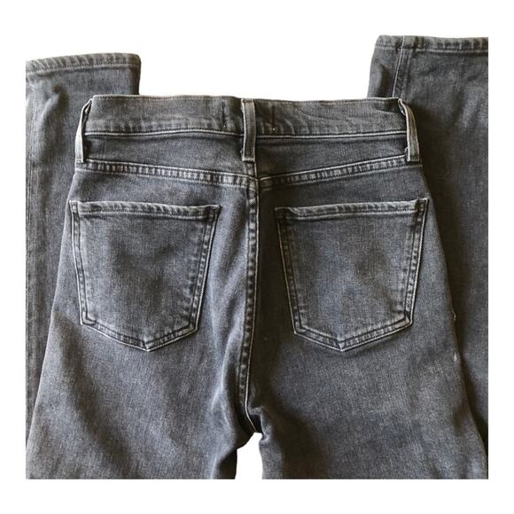 AGoldE Women’s Washed Black Traditional Hem Straight Leg Nico Jean 24 - Picture 8 of 12